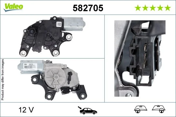 Valytuvo variklis VALEO 582705