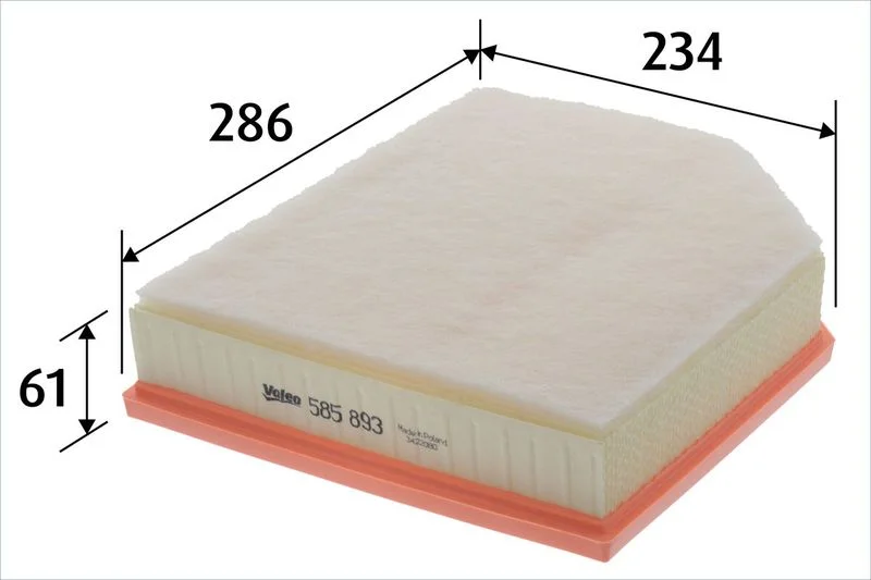 Air Filter VALEO 585893