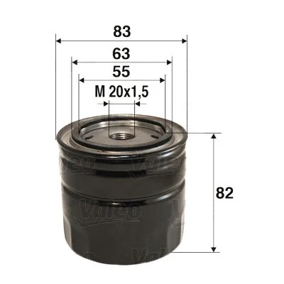 Oil Filter VALEO 586060