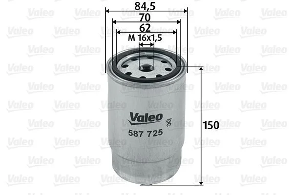 Kuro filtras VALEO 587725