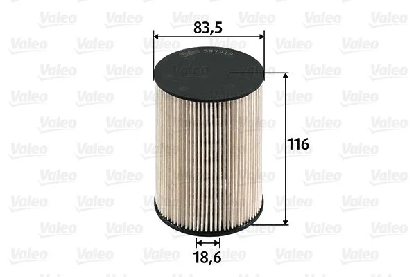 Kuro filtras VALEO 587919