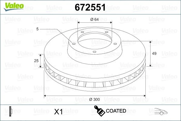 82 VALEO 672551