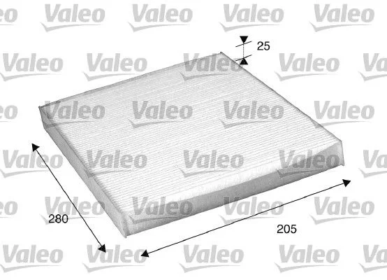 Filtras, salono oras VALEO 698885