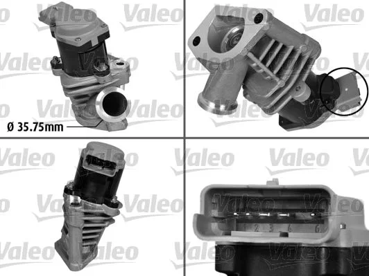 ERG vožtuvas VALEO 700408