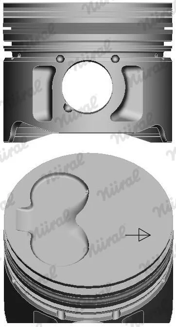 Stūmoklis NÜRAL 87-990107-40