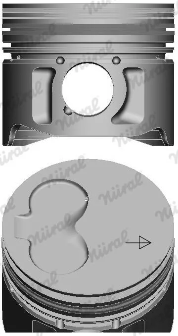 Stūmoklis NURAL 87-990111-40