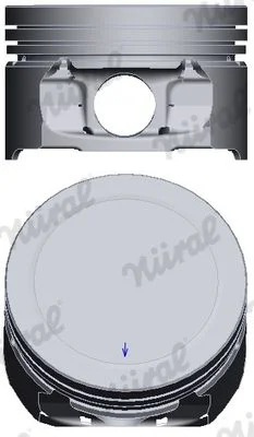 Stūmoklis NÜRAL 87-139407-00