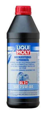 Transmission Oil High Performance Gear Oil (GL3+) SAE 75W-80 | API GL LIQUI MOLY 20464