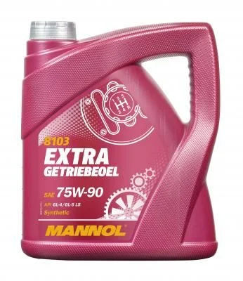 Transmission Oil Extra Gear Oil 75W-90 GL-4/GL-5 LS SCT - MANNOL MN8103-4