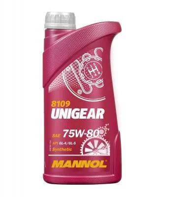 Transmission Oil Unigear 75W-80 GL-4/GL-5 LS SCT - MANNOL MN8109-1