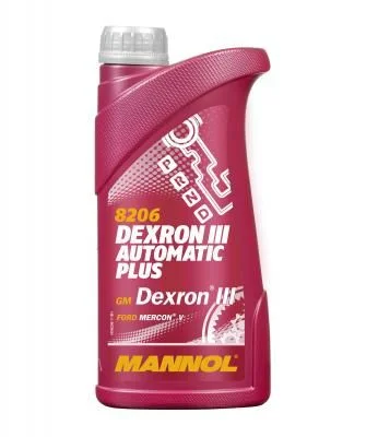 Transmission Oil Automatic Plus ATF Dexron III SCT - MANNOL MN8206-1