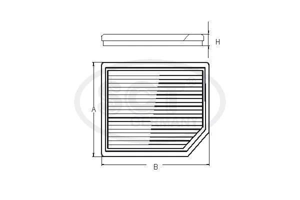 Filtras, salono oras SCT - MANNOL SAK166