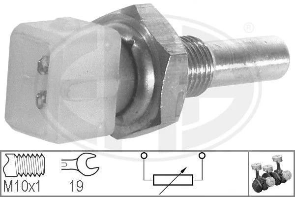 Sensor, coolant temperature ERA 330127