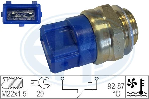 Spínač teploty, ventilátor chladiča ERA 330194