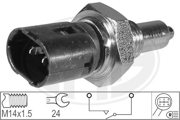 Spínač, cúvacie svetlo ERA 330248