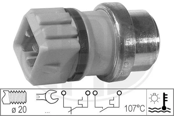 Sensor, coolant temperature ERA 330288
