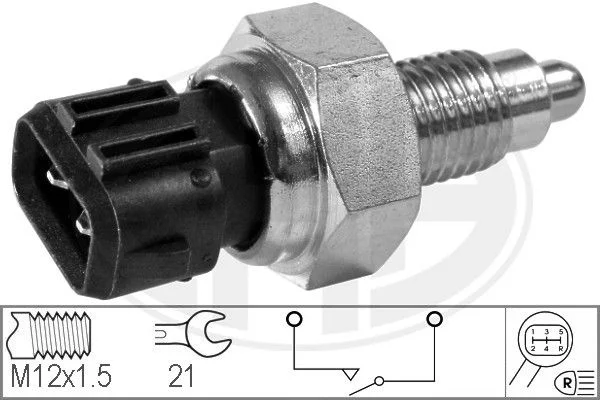 Spínač, cúvacie svetlo ERA 330442