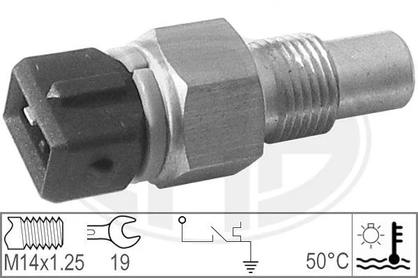 Teplotný spínač, kontrolka chladiacej kvapaliny ERA 330645
