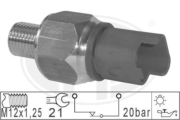 Spínač tlaku oleja ERA 330801