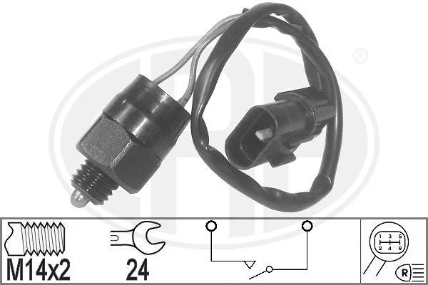 Spínač, cúvacie svetlo ERA 330890