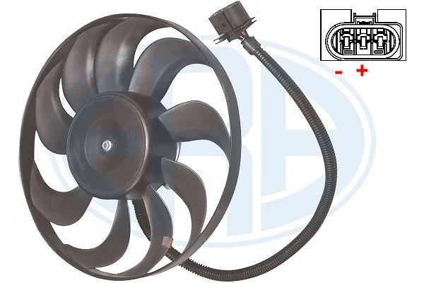 Ventilátor, chladenie motora ERA 352049