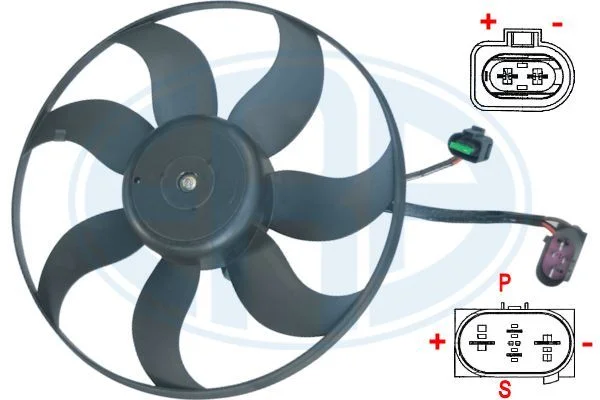 Ventilátor, chladenie motora ERA 352061