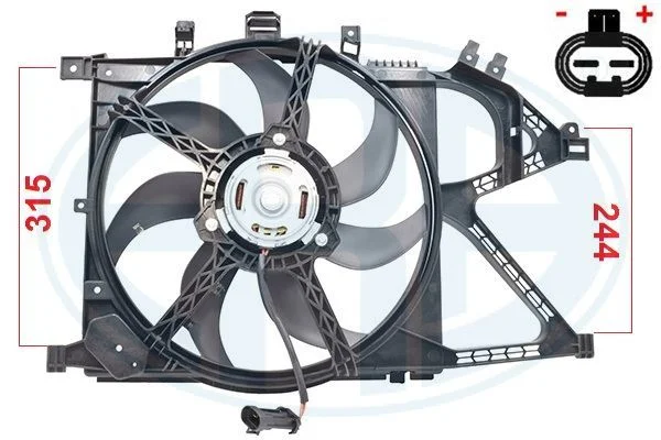 Ventilátor, chladenie motora ERA 352128