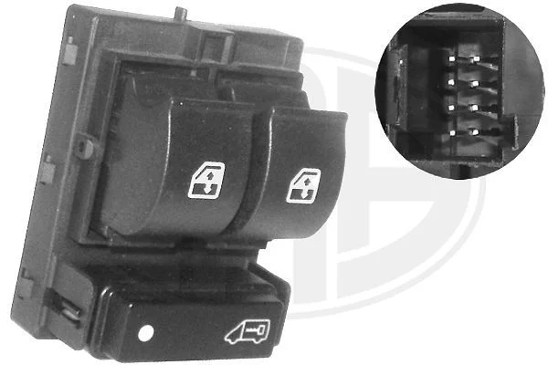 Switch, window regulator ERA 662408