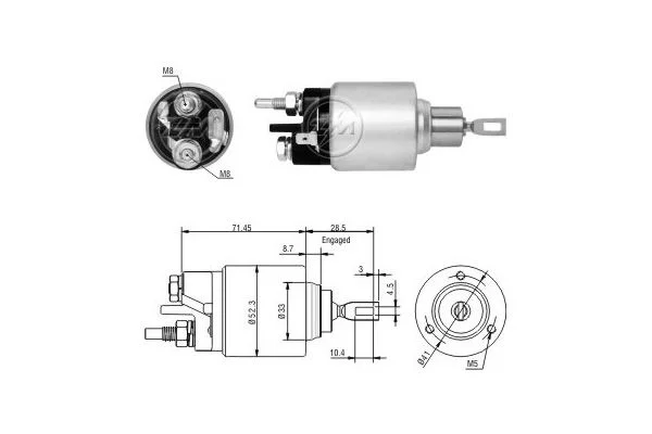 Elektromagnetický spínač, štartér ERA ZM379
