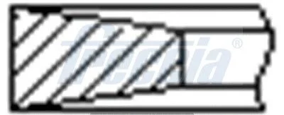 Piston Ring Set FRECCIA FR10-073800