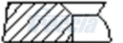 Sada piestnych krúžkov FRECCIA FR10-079300