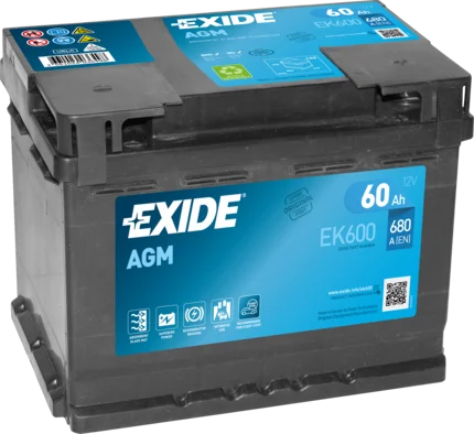 Štartovacia batéria EXIDE EK600
