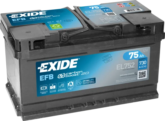 Štartovacia batéria EXIDE EL752