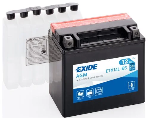 Starter Battery EXIDE ETX14L-BS