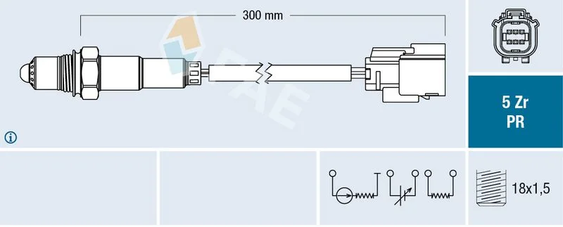 Oxygen Sensor FAE 75175