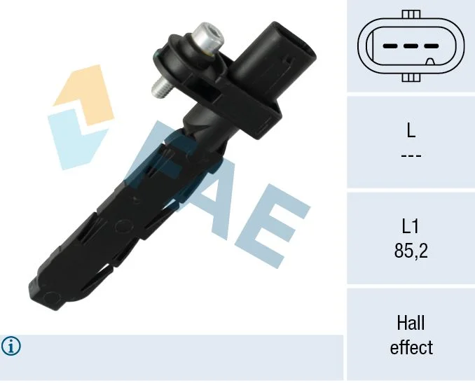 Sensor, crankshaft pulse FAE 79542