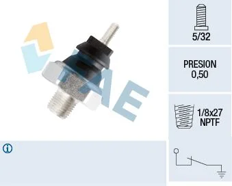 Oil Pressure Switch FAE 12040