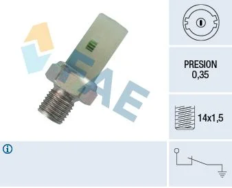 Oil Pressure Switch FAE 12370
