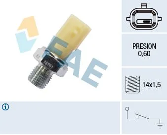 Oil Pressure Switch FAE 12701