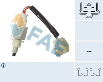 Stabdžių žibinto jungiklis FAE 24604