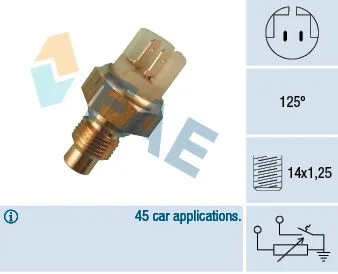 Sensor, coolant temperature FAE 34040