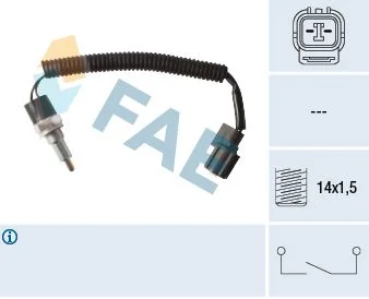 Jungiklis, atbulinės eigos žibintas FAE 40585