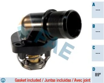 Termostatas, aušinimo skystis FAE 5322689