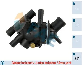 Termostatas, aušinimo skystis FAE 5322789