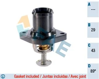 Termostatas, aušinimo skystis FAE 5322989