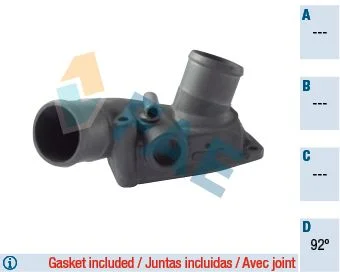 Termostatas, aušinimo skystis FAE 5323592