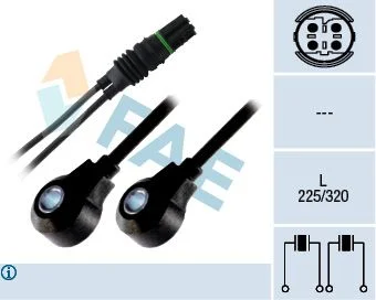 Detonacijos jutiklis FAE 60222