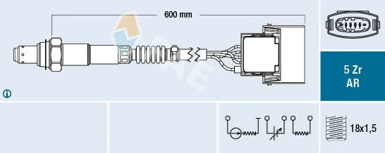 Oxygen Sensor FAE 75145