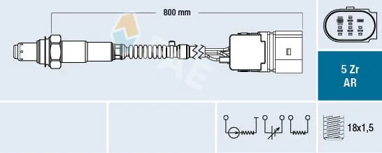 Oxygen Sensor FAE 75357
