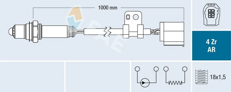 Oxygen Sensor FAE 75612